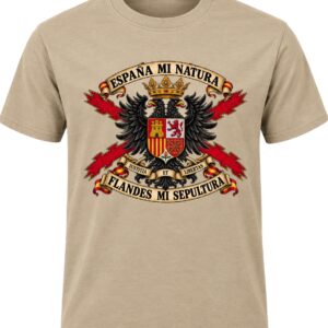 Camiseta España mi Natura, Flandes mi sepultura