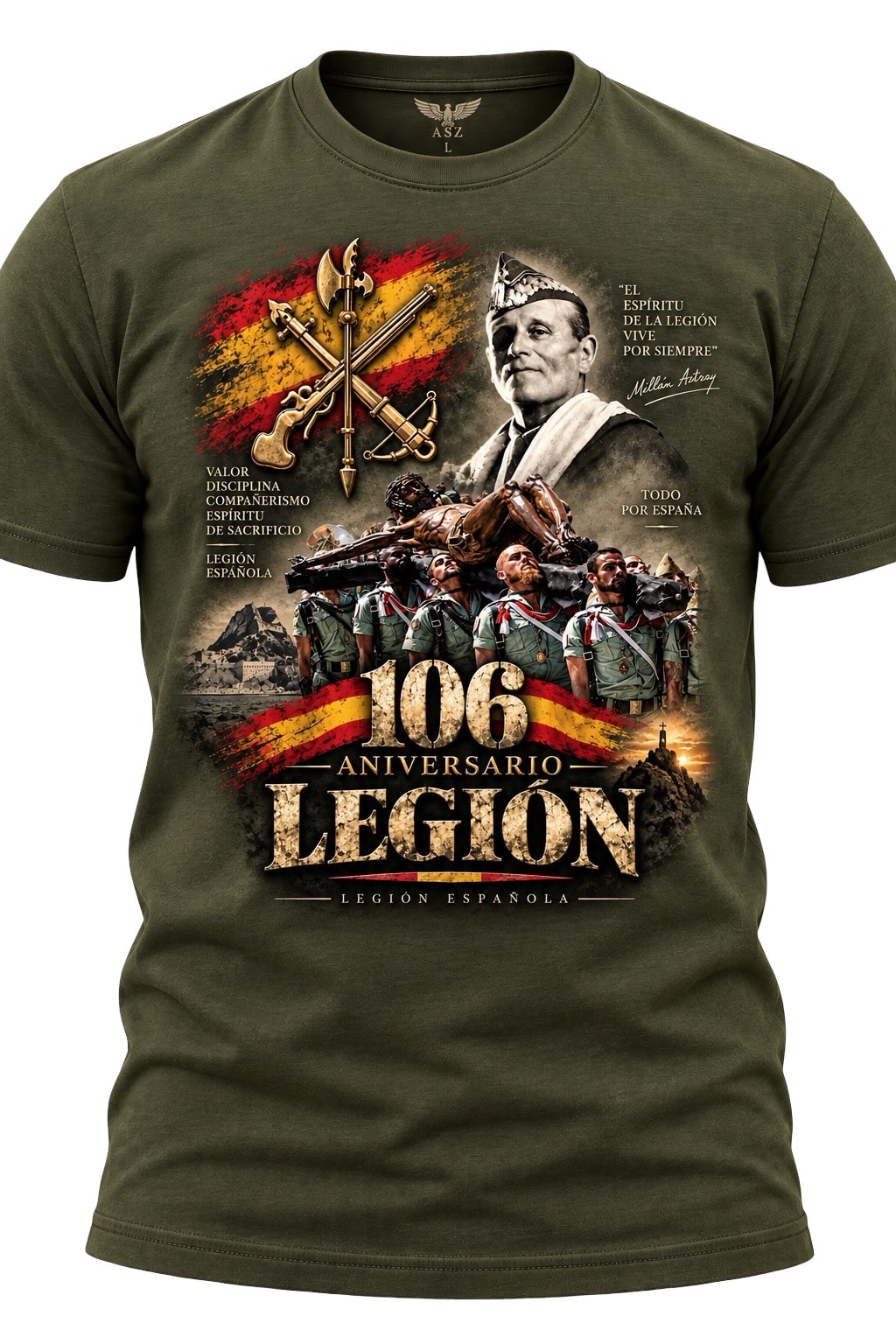 Camiseta 106 Aniversario Legión Española - Imagen 2