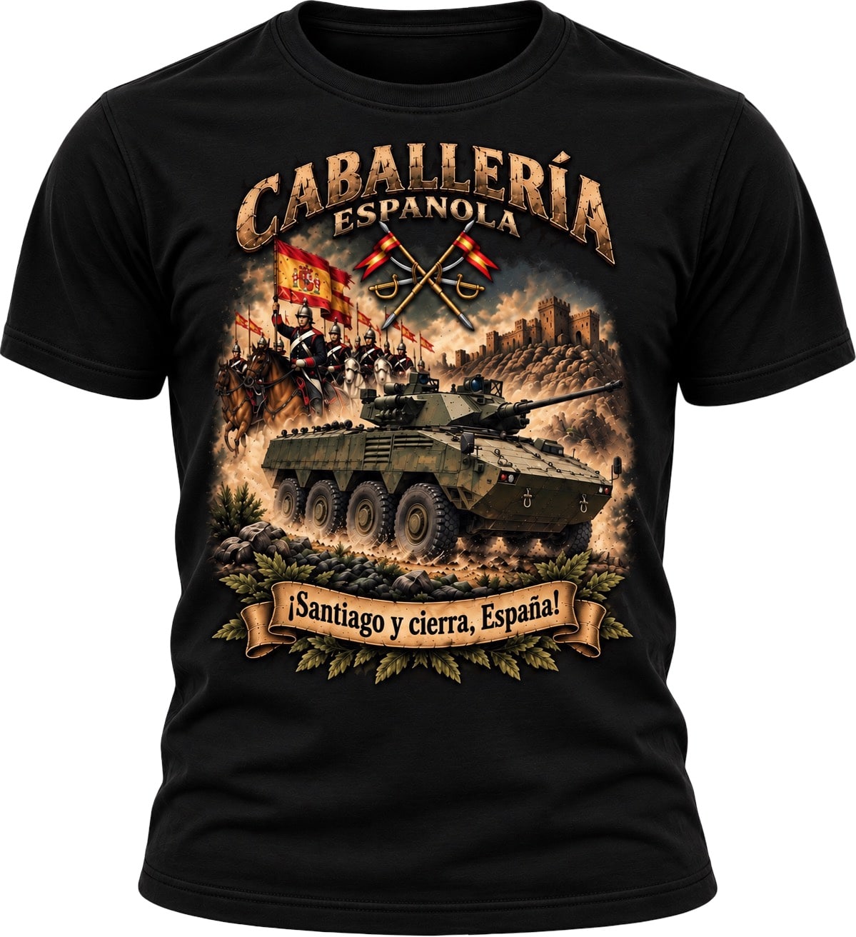 Camiseta CABALLERIA ESPAÑOLA - Imagen 2