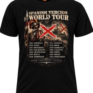 Camiseta Spanish Tercios World Tour
