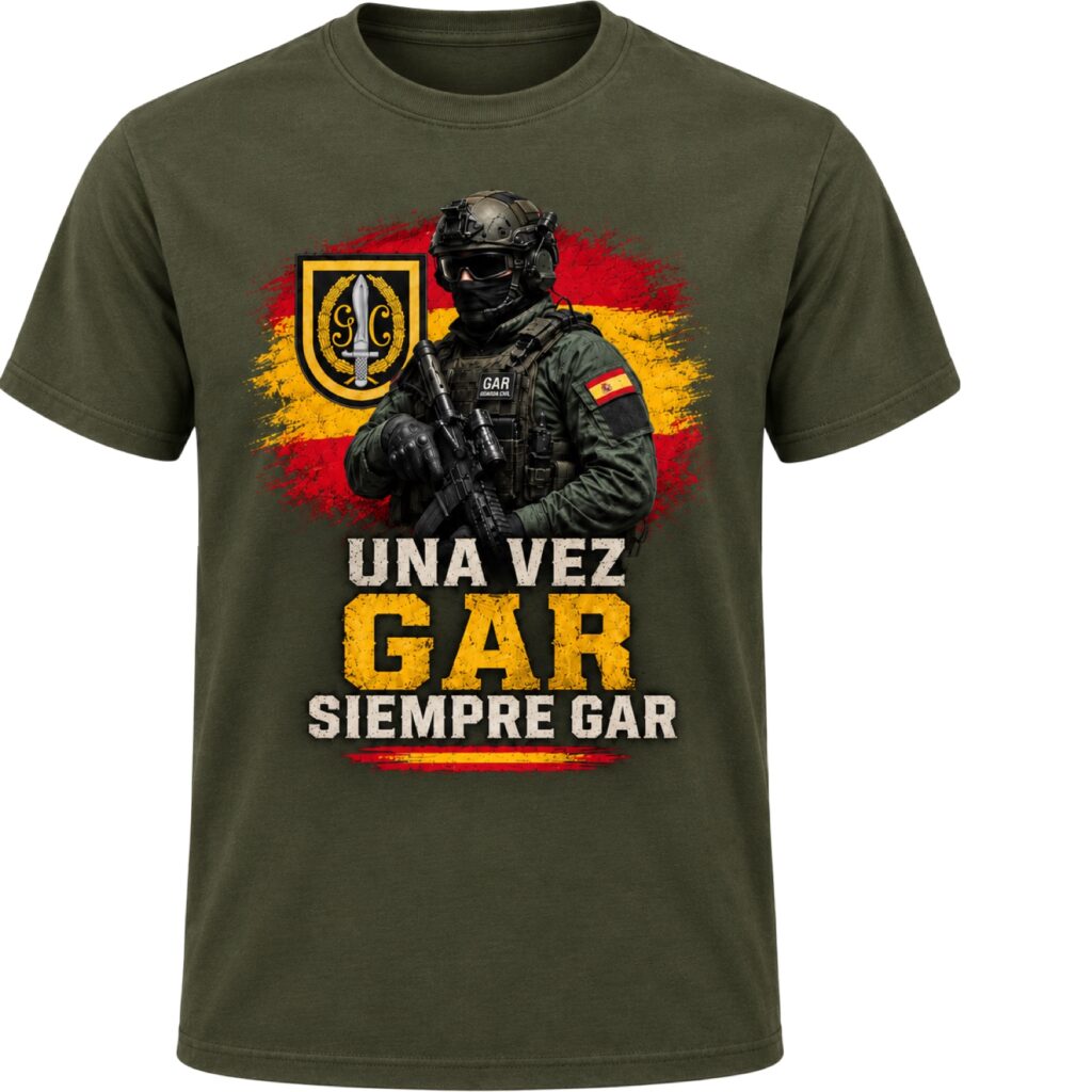 Camiseta Una vez GAR, Siempre GAR