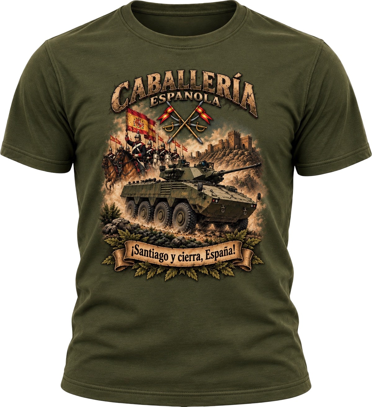 Camiseta CABALLERIA ESPAÑOLA