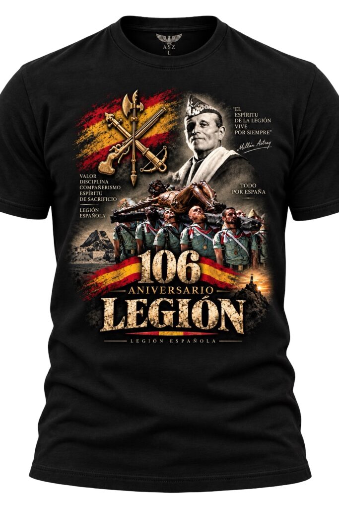 Camiseta 106 Aniversario Legión Española