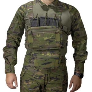 Chest Rig Flint MK1 Corso Boscoso Pixelado