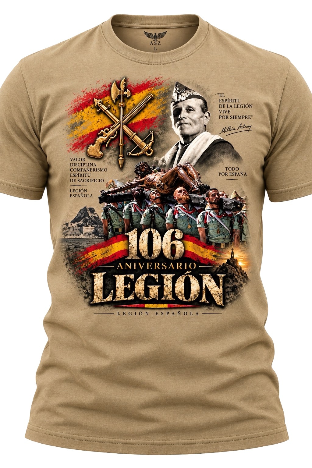 Camiseta 106 Aniversario Legión Española - Imagen 3