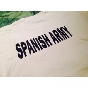 Camiseta Spanish Army