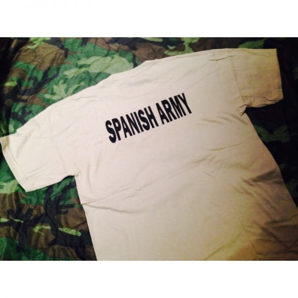 Camiseta Spanish Army