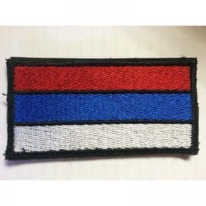 Bandera Rusia bordada Mini