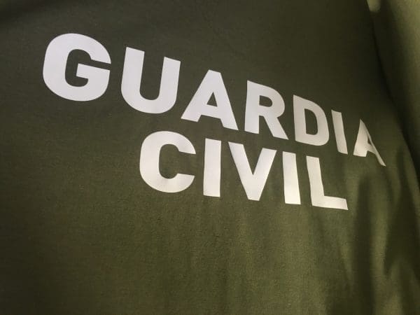 Camiseta tecnica deporte Guardia Civil