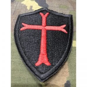 Emblema bordado Cruz Templarios
