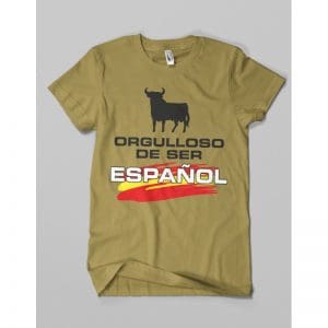 Camiseta ORGULLOSO DE SER ESPAÑOL