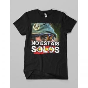 Camiseta NO ESTAIS SOLOS