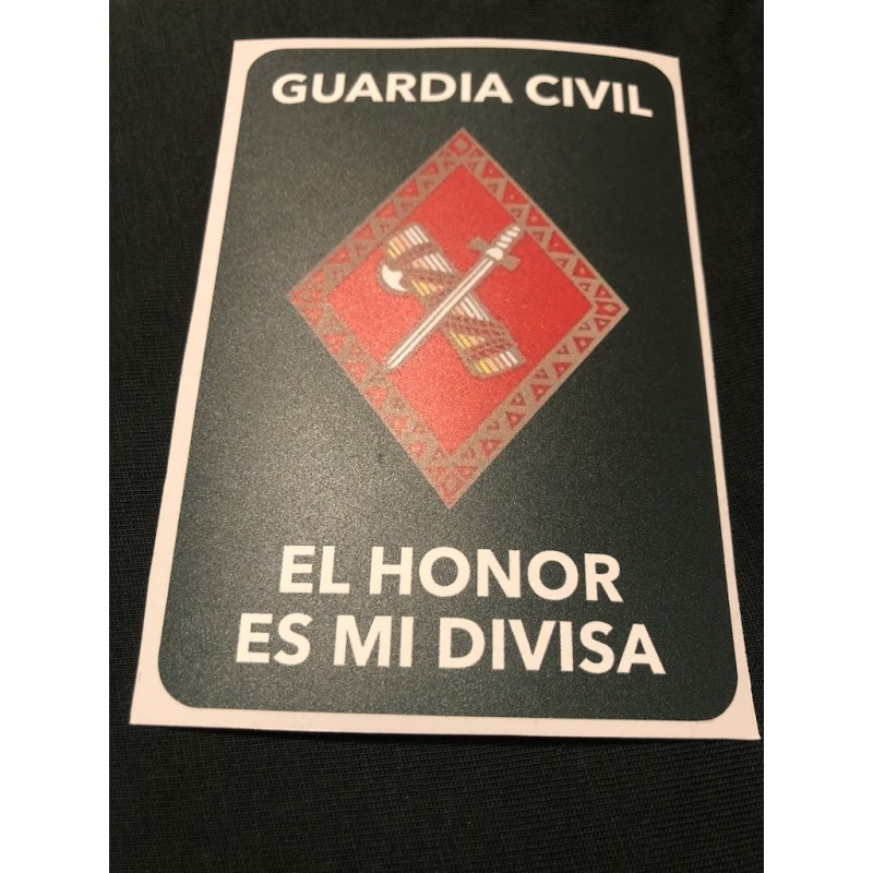 2 pegatinas bandera España Guardia Civil - La Tienda de España