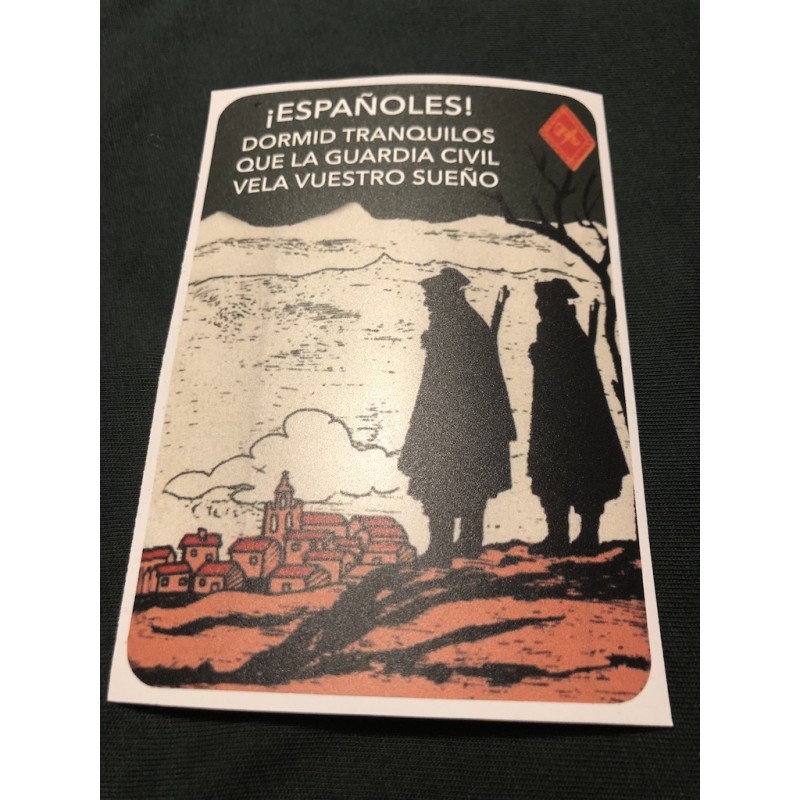 Pegatinas Guardia Civil años 80