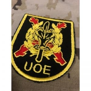 Emblema bordado UOE