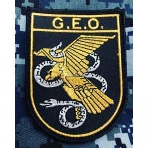 Emblema bordado GEO