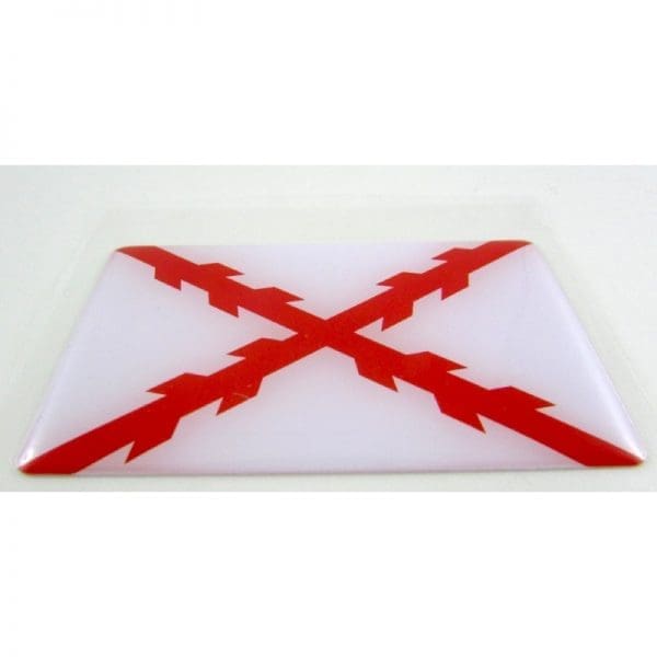 Cruz En Relieve Negra Suave Con Bolsillo Frontal De Piel Con