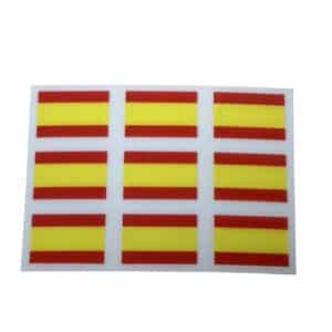 Pegatinas Bandera de España 1,5 x 1