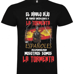 camiseta la tormenta