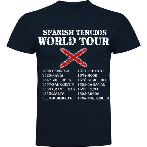 Camiseta Spanish Tercios World Tour Tienda Militar en Zaragoza